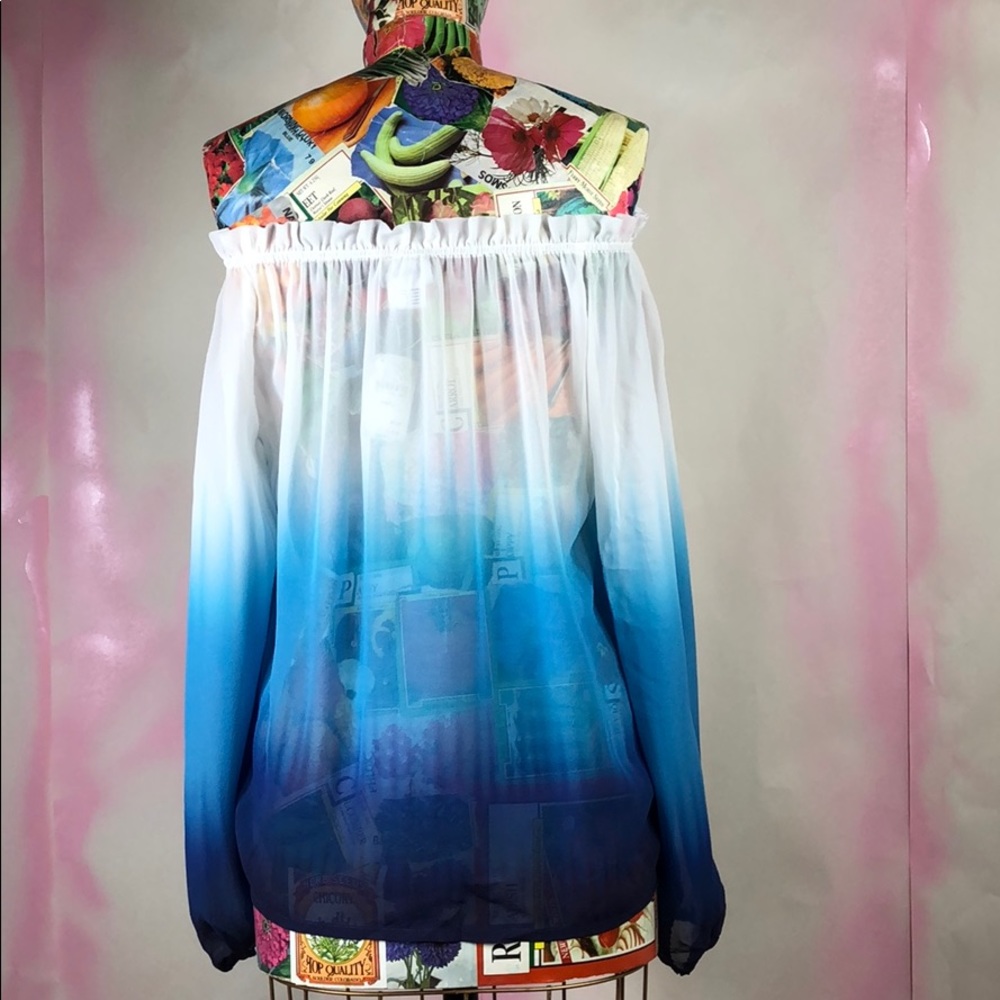 Neiman Marcus NG The Label Ombre Peasant Gradient - Picture 6 of 8